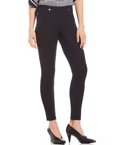 michael kors pant dark indigo basics|Women's Michael Kors Collection Pants & Leggings .